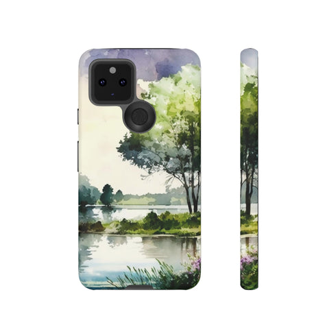 Summer Day by the Lake - Impact Resistant Phone Case